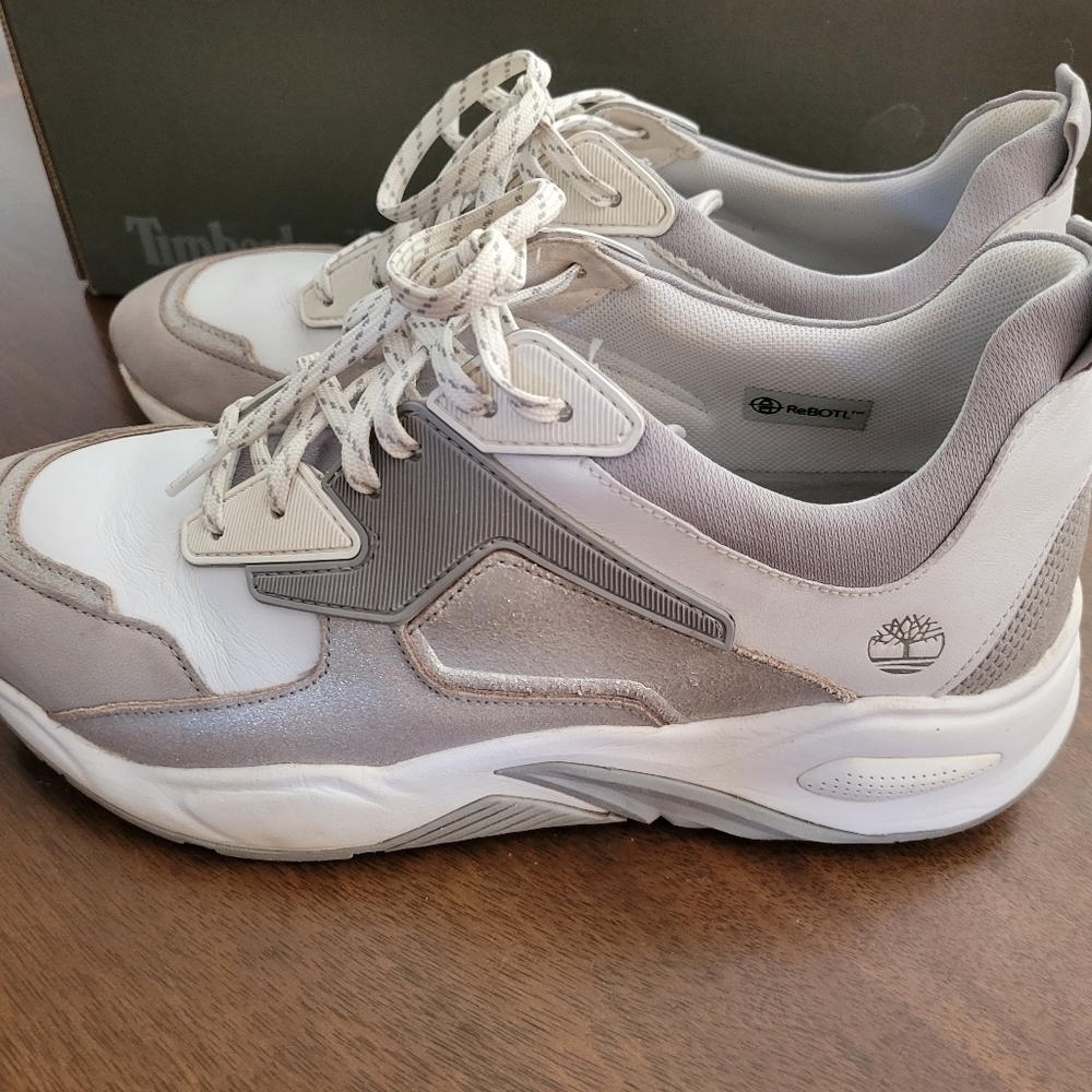 Timberland Delphiville Sneakers 9 White - Picture 3 of 13